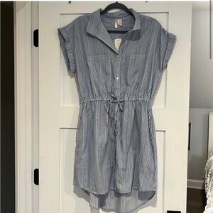 Japna hi-low dress elastic waist NWT!